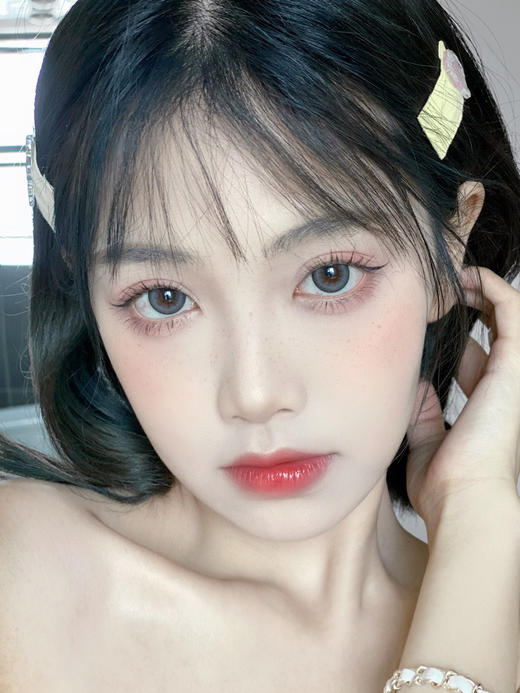 【年抛】 青茶灰 Doriscon Pro | 大直径14.5 着色14.0 | 【同品牌多副美瞳更划算，选款色板在详情页内】，灰色美瞳 商品图14