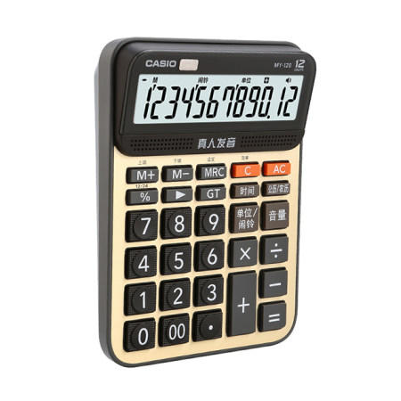卡西欧计算器 语音机系列  语音机办公计算器MY-120 商品图3