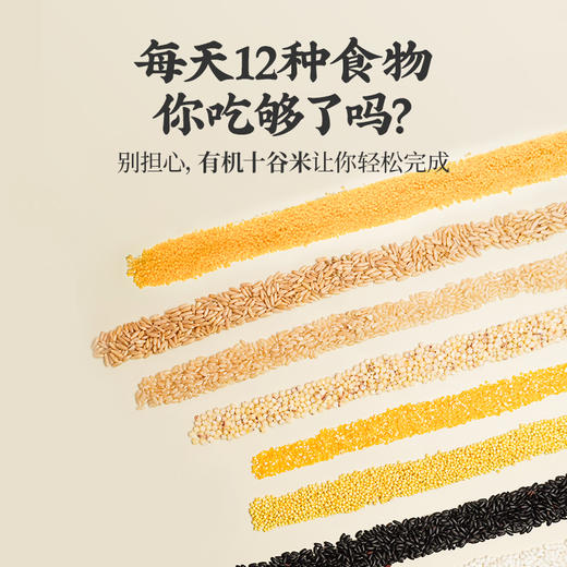 【有机十谷米】800g  十谷米粥熬粥材料 商品图2