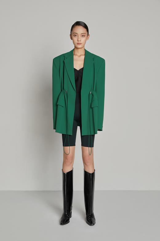 OVERSIZE抽绳收腰西服 商品图0