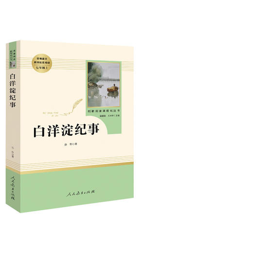 白洋淀纪事 人民教育出版社 七年级上册统编语文教材配套阅读 名著阅读课程化丛书 温儒敏主编 中学教辅7年级上册课内外阅读 正版 商品图0