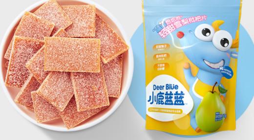 小鹿蓝蓝  轻甜雪梨枇杷片60g 商品图0