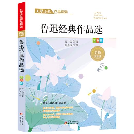 鲁迅经典作品选(彩色版名师赏读版)/文学名家作品精选 商品图0