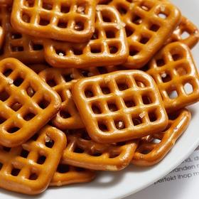 90g 焙多夫 网格型面包结 蛋糕装饰休闲零食 网格型