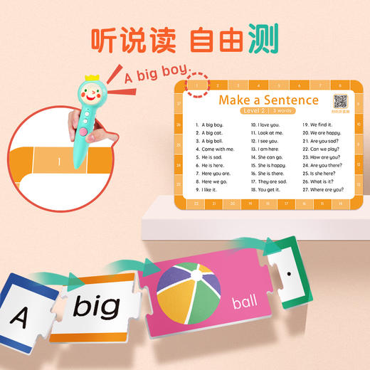 高频词句子拼图SIGHT WORD SENTENCES 商品图4