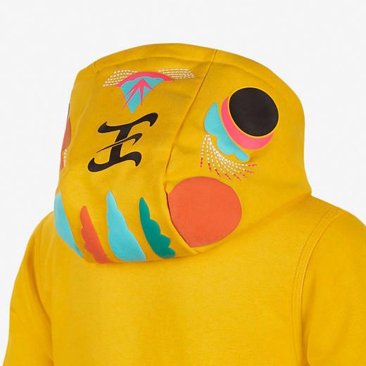 小耐克休闲HOODIE大童连帽宽松套头卫衣DQ9133 商品图7