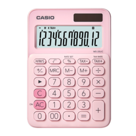 卡西欧计算器 日常商务  日常商务 时尚可爱计算器MS-20UC