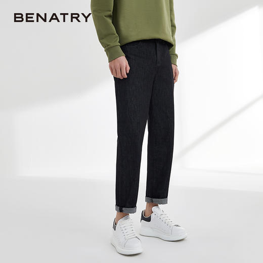 休闲直筒牛仔裤EAY130001402 商品图0