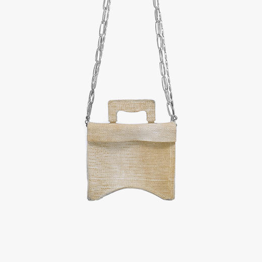 22SS CHAOS ｜巴别塔   皮具系列 -卡其色牛皮盒子包 商品图1