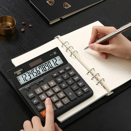 卡西欧计算器 日常商务  宽大系列计算器DH-12 商品图2