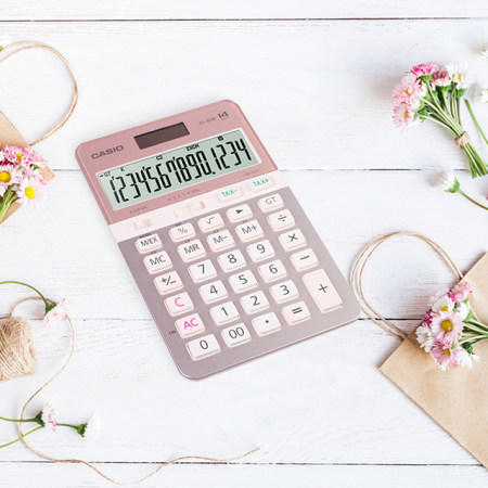 卡西欧计算器 日常商务  电子计算器 时尚办公 14位JS-40B 商品图2