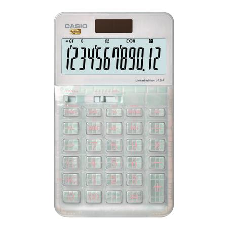 卡西欧计算器 日常商务  摩登时尚 商务办公计算器J-120F 商品图0