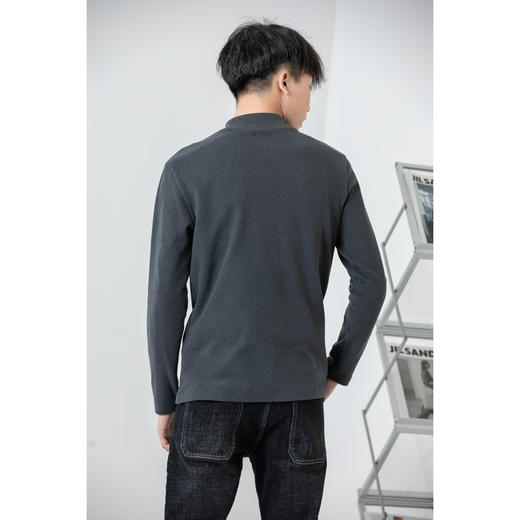 HX 冬季中领长袖T恤S102140010401/402/403/404/405 商品图3