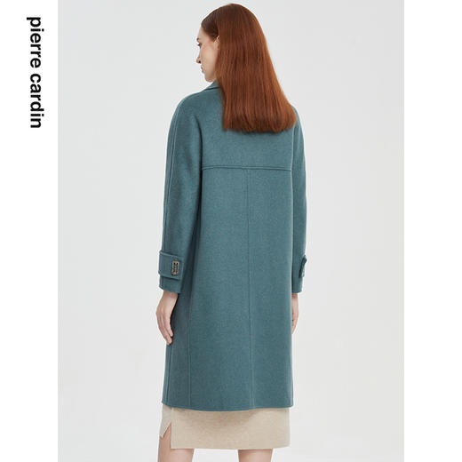 皮尔卡丹女装大衣中长款羊毛羊绒优雅通勤毛呢外套P1428C1974G0 商品图2