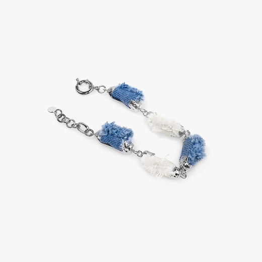 22SS CHAOS ｜巴别塔   牛仔系列 -牛仔珠珠手链 商品图1