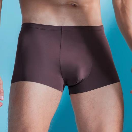 安莉芳IVU男士抗菌莫代尔无痕舒适平角裤中腰纯色内裤UP00032【2条299,3条399，联系客服改价】】 商品图4