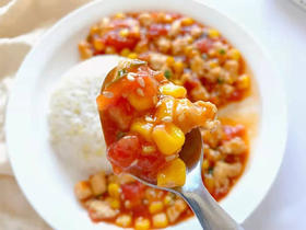 【辅食教程】12M＋宝宝茄汁鸡肉饭，超级开胃下饭！