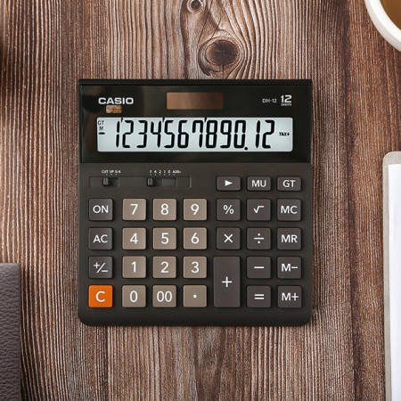 卡西欧计算器 日常商务  宽大系列计算器DH-12 商品图3