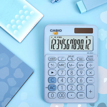 卡西欧计算器 日常商务  日常商务 时尚可爱计算器MS-20UC 商品图9