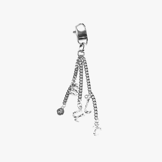 22SS CHAOS ｜巴别塔   牛仔系列 -牛仔珠珠流苏宽边发箍 商品图3