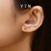 「易」Essentials系列-金大头针耳钉 商品缩略图2