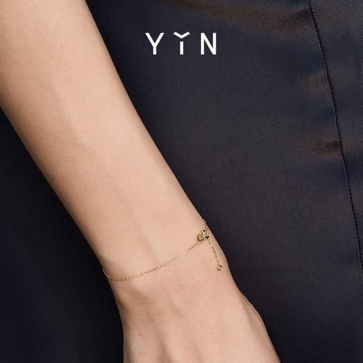  「易」极简基本款 素金项链手链脚链金主25,000积分+560元-25,000积分+660元兑换18K金 商品图5