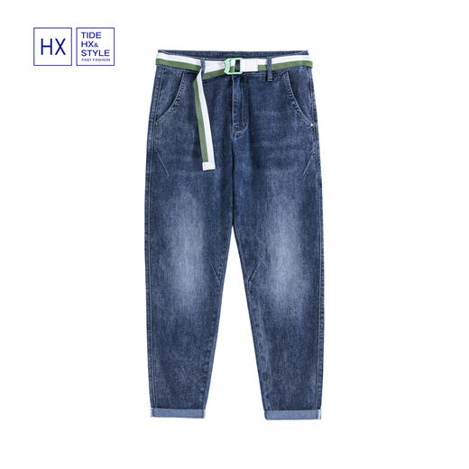 HX 春季水洗牛仔长裤S201210009101 商品图4