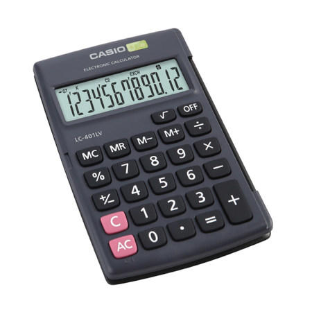 卡西欧计算器 日常商务  出差便携计算器 翻盖LC-401LV 商品图4