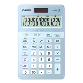 卡西欧计算器 日常商务  电子计算器 时尚办公 14位JS-40B