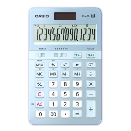 卡西欧计算器 日常商务  电子计算器 时尚办公 14位JS-40B 商品图0
