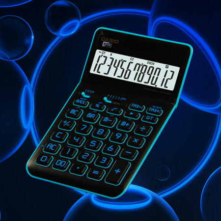 卡西欧计算器 日常商务  赛博朋克 卡西欧计算器 日常商务STYLISH商务办公计算器JW-200SC 商品图3