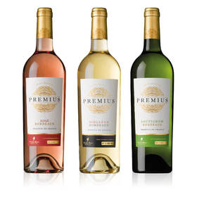 【彩色品尝套餐】普莱密斯庄园波尔多AOP系列：桃红、甜白、干白 - 3*750ml