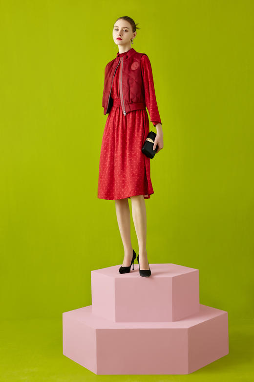 【伯妮斯茵】复古百搭马甲背心短外套 6A4155 商品图0