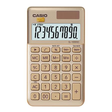 卡西欧计算器 日常商务  STYLISH商务办公计算器SL-1000SC 商品图2