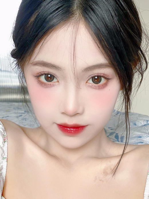 【平价半年抛】小胖球 Woolilens | 中直径14.2，着色13.7  | 【同品牌多副美瞳更划算，选款色板在详情页内】，自然高光 | 黑灰色美瞳 商品图12