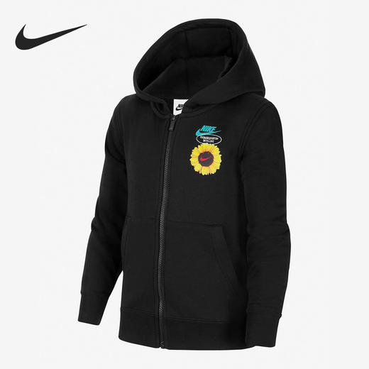 小耐克大童时尚宽松运动连帽夹克外套DM8102-010 商品图0