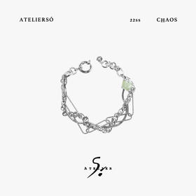 22SS CHAOS ｜巴别塔   螺母系列 - 葡萄石缠绕手链
