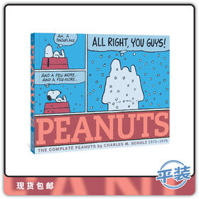 英文原版 Complete Peanuts 1975-1976 漫画合集