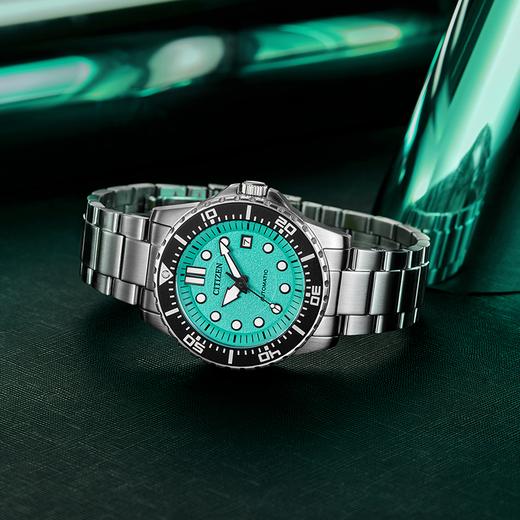 西铁城（CITIZEN）机械表男表彩系列不锈钢 吾风蓝NJ0170-83X 商品图7