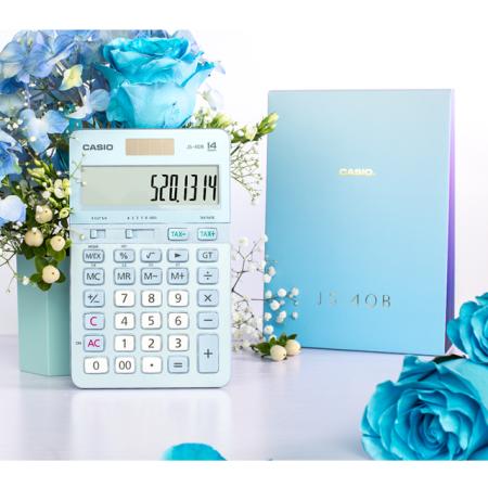 卡西欧计算器 日常商务  电子计算器 时尚办公 14位JS-40B 商品图5