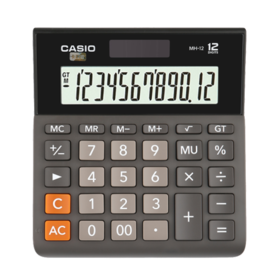 卡西欧计算器 日常商务 宽大系列计算器MH-12