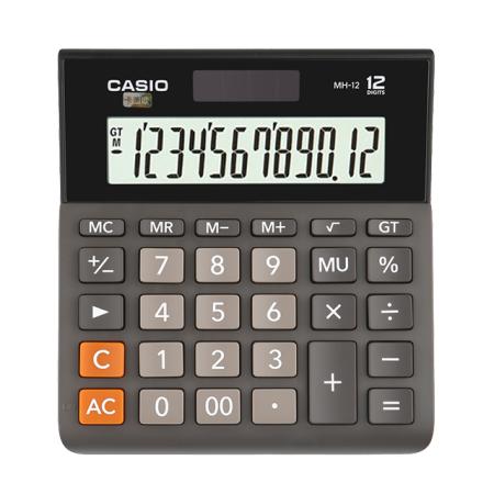 卡西欧计算器 日常商务 宽大系列计算器MH-12 商品图0