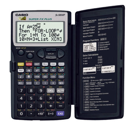 卡西欧计算器 函数工程  工程测量 编程计算器fx-5800P 商品图2