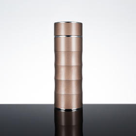 子佩集S999银节节高升竹节纯银内胆杯摆件【ZX008】咖色大号泡茶杯2201