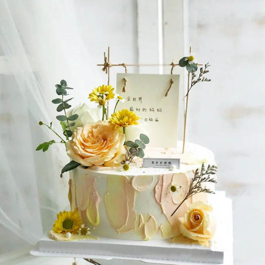 生日蛋糕 花语 商品图0