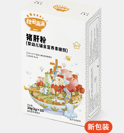 秋田满满  婴幼儿猪肝粉30g