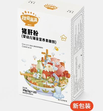 秋田满满  婴幼儿猪肝粉30g 商品图0