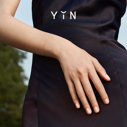  「易」极简基本款 素金项链手链脚链金主25,000积分+560元-25,000积分+660元兑换18K金 商品图4