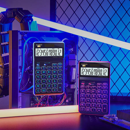 卡西欧计算器 日常商务  赛博朋克 卡西欧计算器 日常商务STYLISH商务办公计算器JW-200SC 商品图2