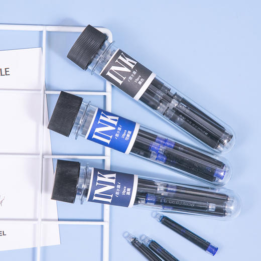 白金小流星10支装钢笔墨胆 商品图3